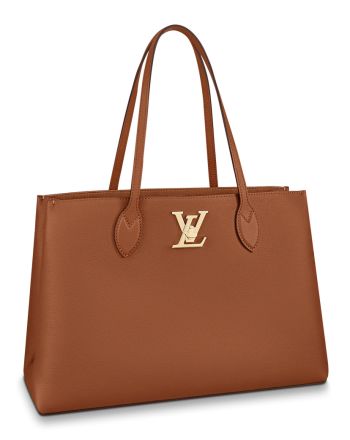 Louis Vuitton Lockme Shopper M58927 Coffee