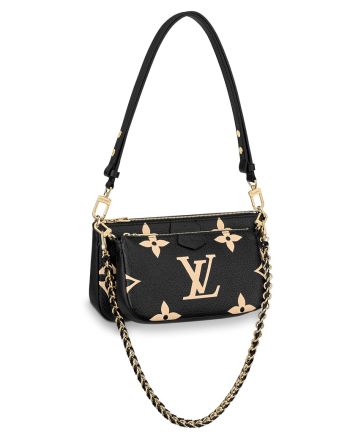 Louis Vuitton Multi Pochette Accessoires M45777 Black